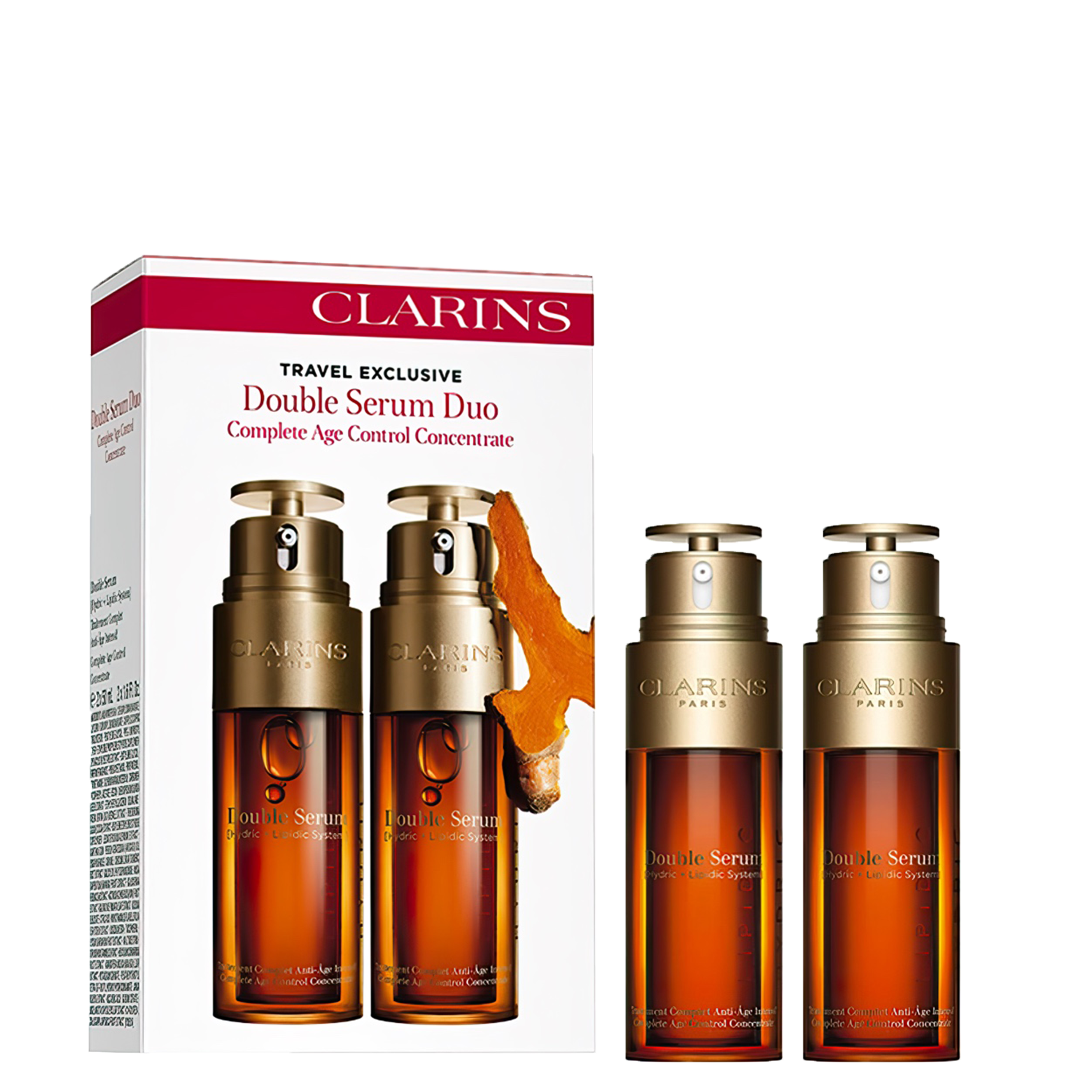 Clarins Double Serum Duo Set 2x50ml Travel Exclusive